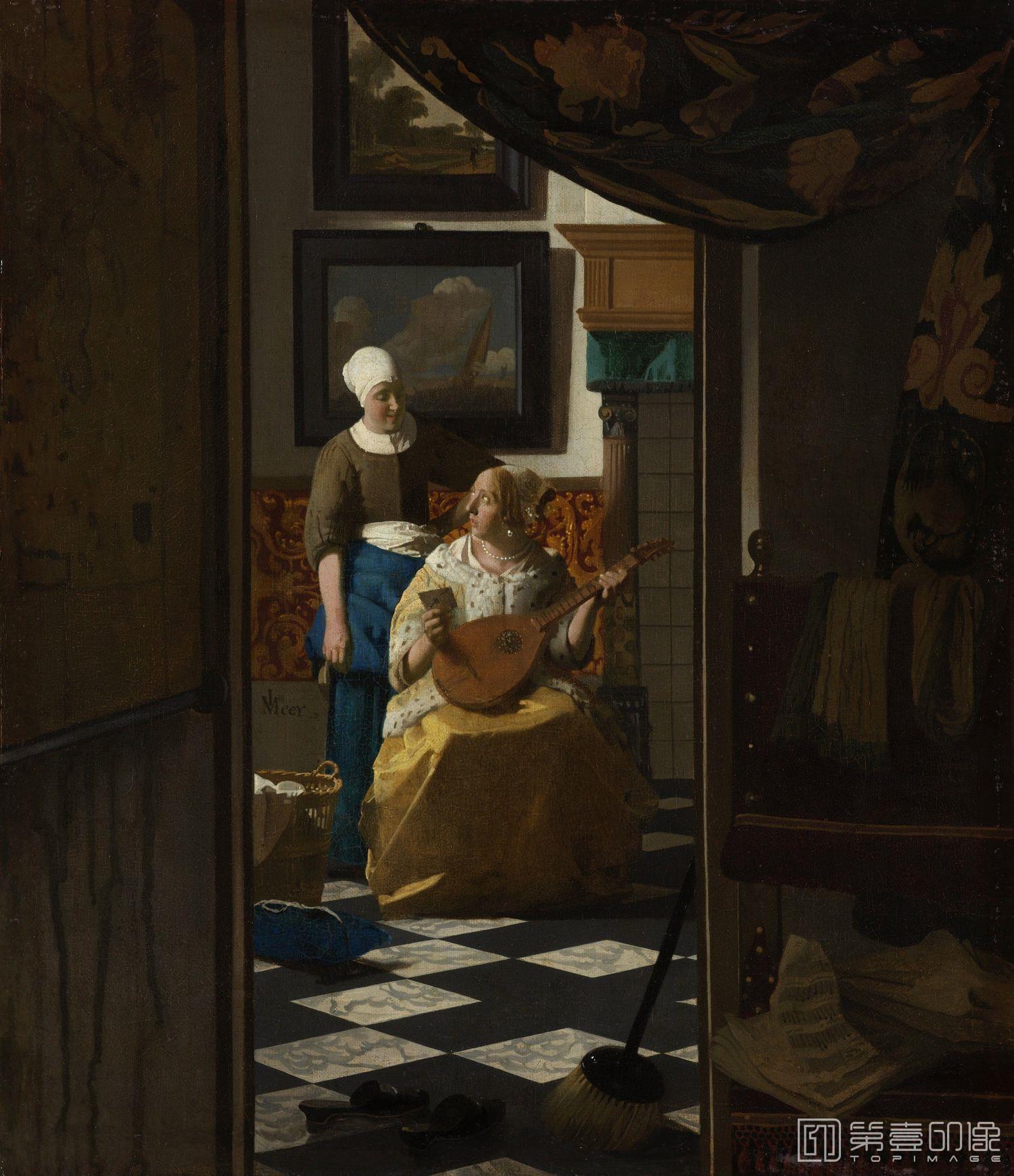 油画-维米尔42幅-J.Vermeer-HQ329577