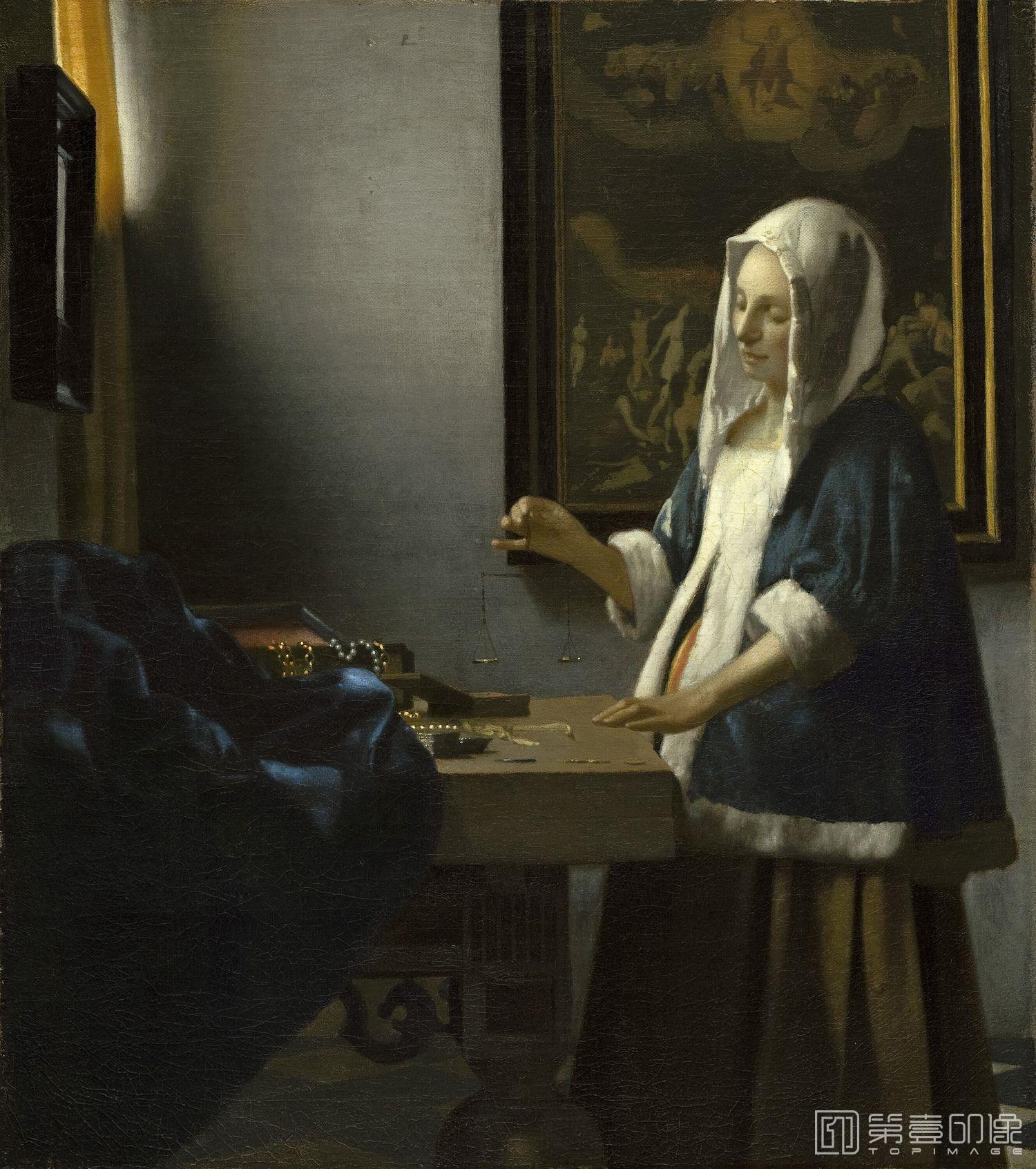 油画-维米尔42幅-J.Vermeer-HQ329580