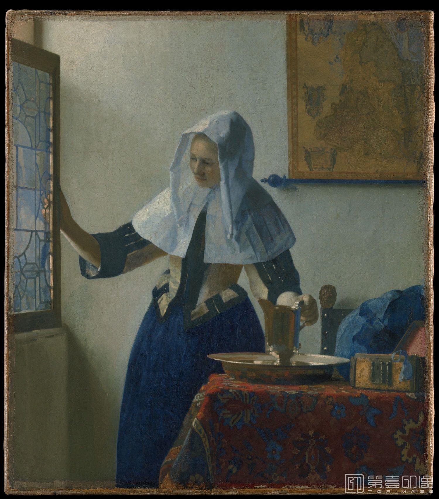 油画-维米尔42幅-J.Vermeer-HQ329584