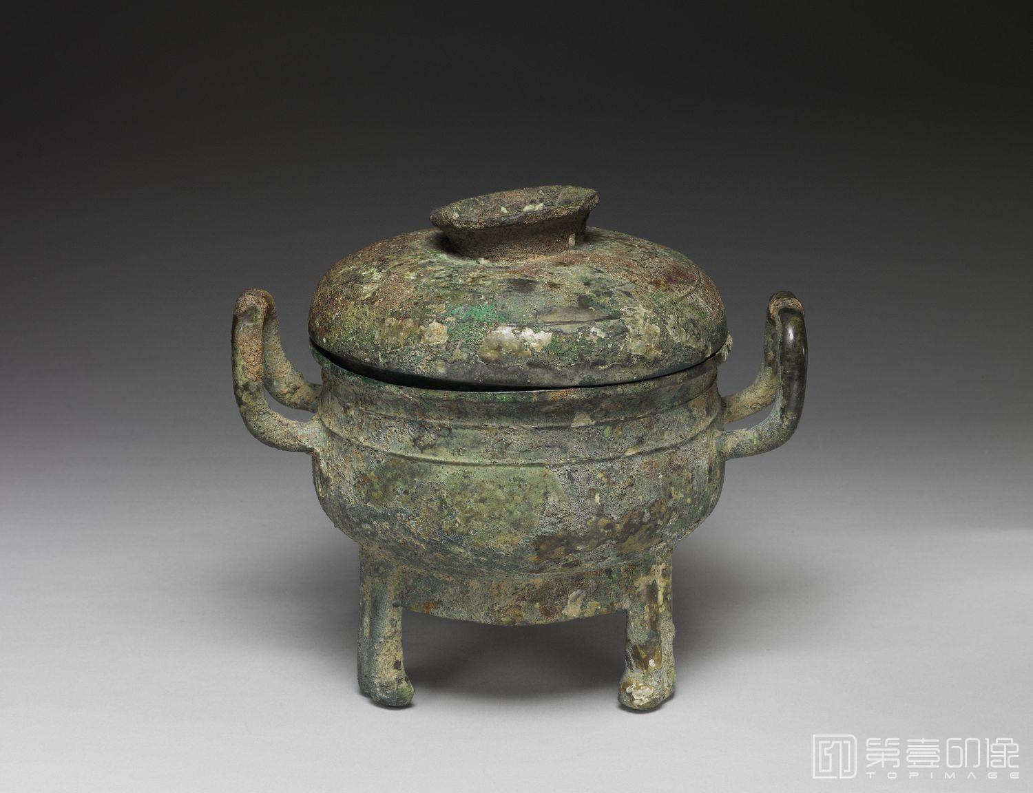 摄影-小臣逨簋-通盖高4.5cm 腹深11cm 口径20.1cm 底径15.3cm 腹围64cm