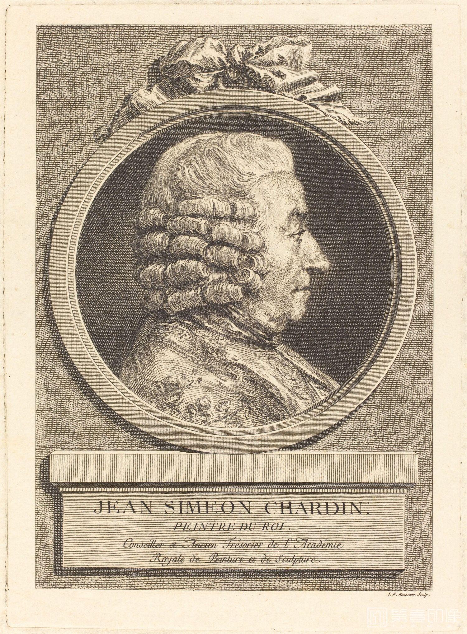 素描-西方-夏尔丹-素描手稿-Dawing of Chardin 03