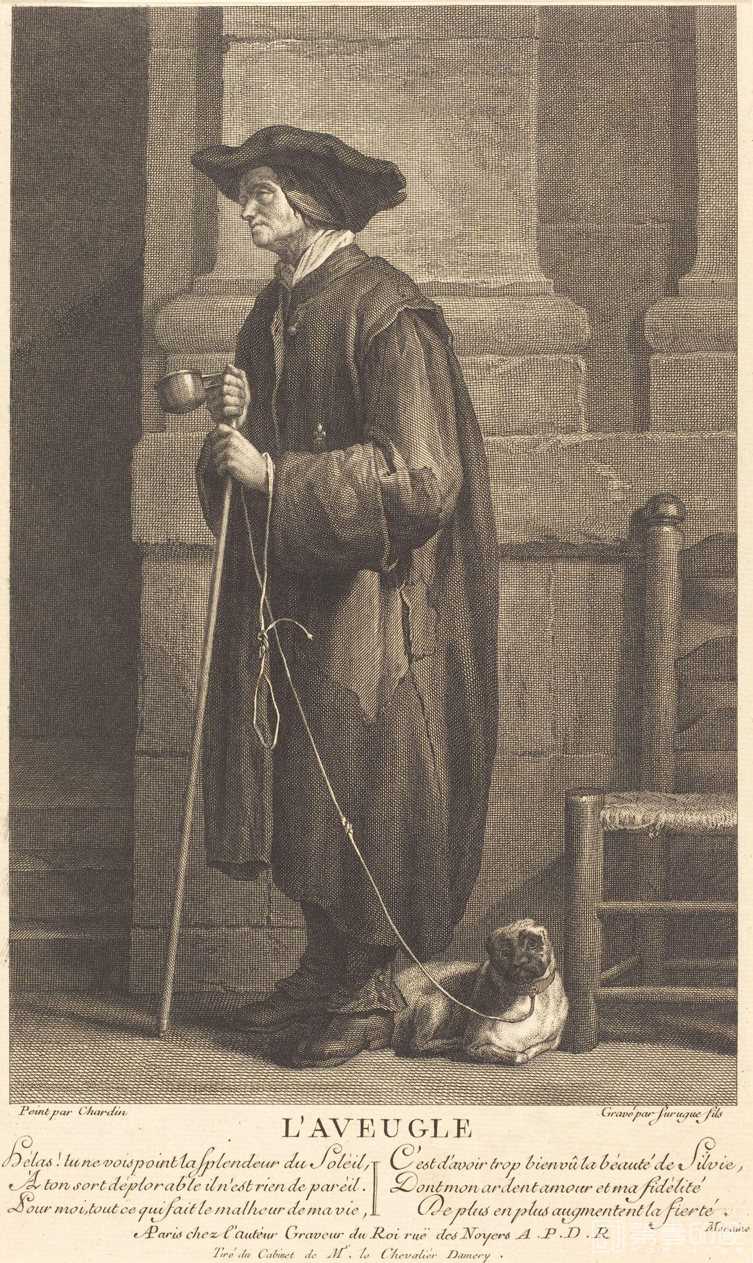 素描-西方-夏尔丹-素描手稿-Dawing of Chardin 18