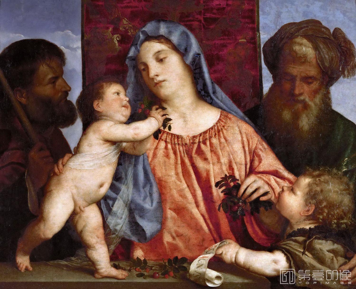 油画-西方-提香-油画-Tiziano Vecellio-017