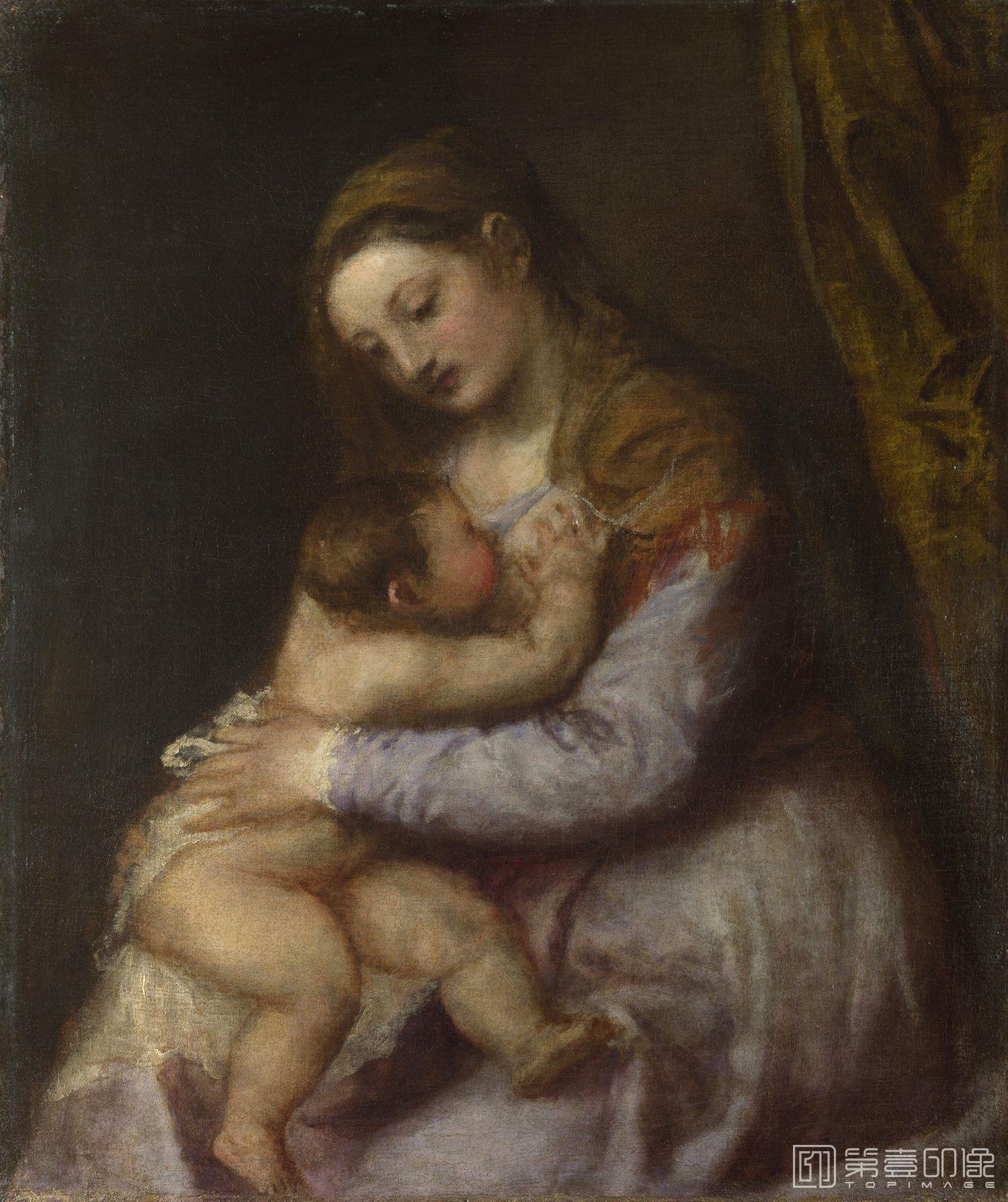 油画-西方-提香-油画-Tiziano Vecellio-030