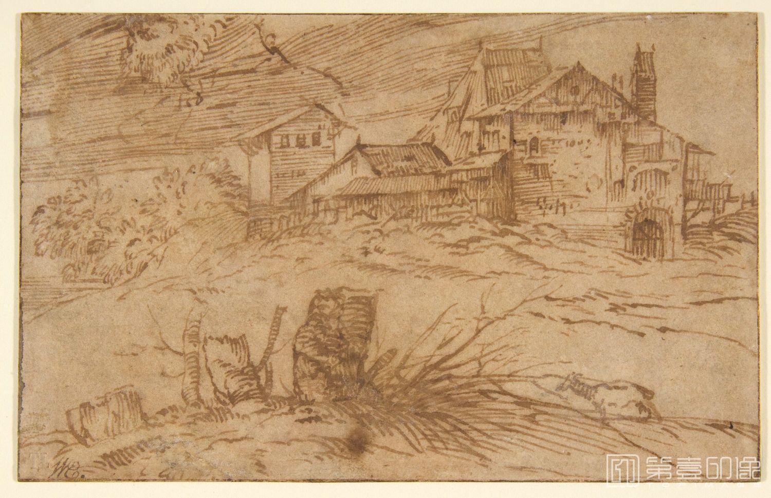 速写-西方-提香-油画-Tiziano Vecellio-048