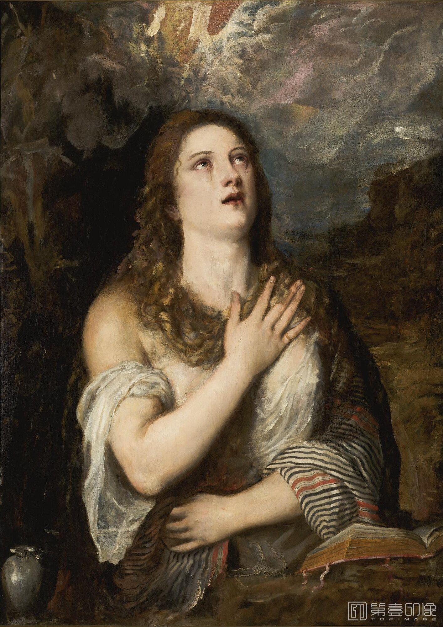 油画-西方-提香-油画-Tiziano Vecellio-066