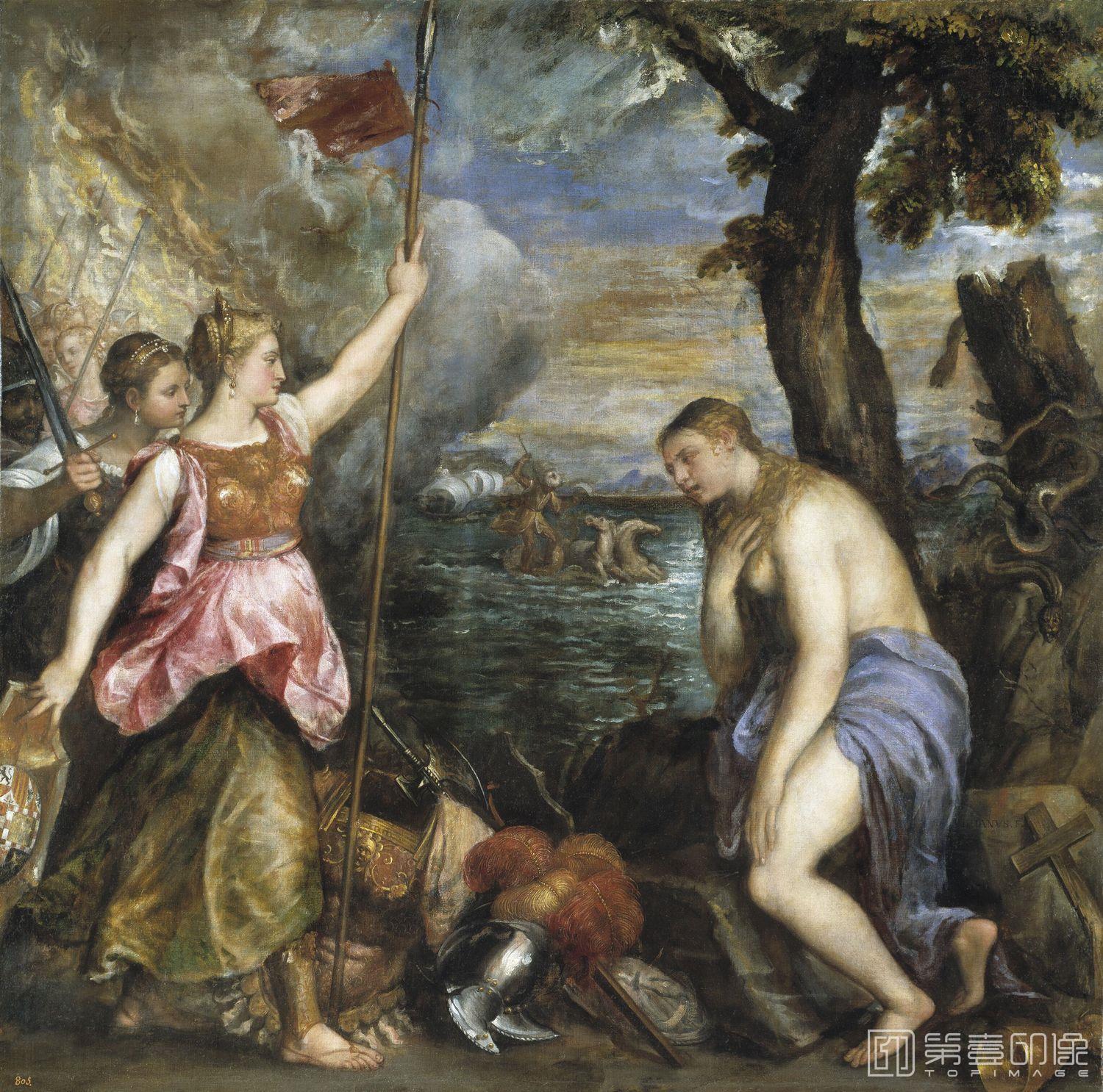 油画-西方-提香-油画-Tiziano Vecellio-103