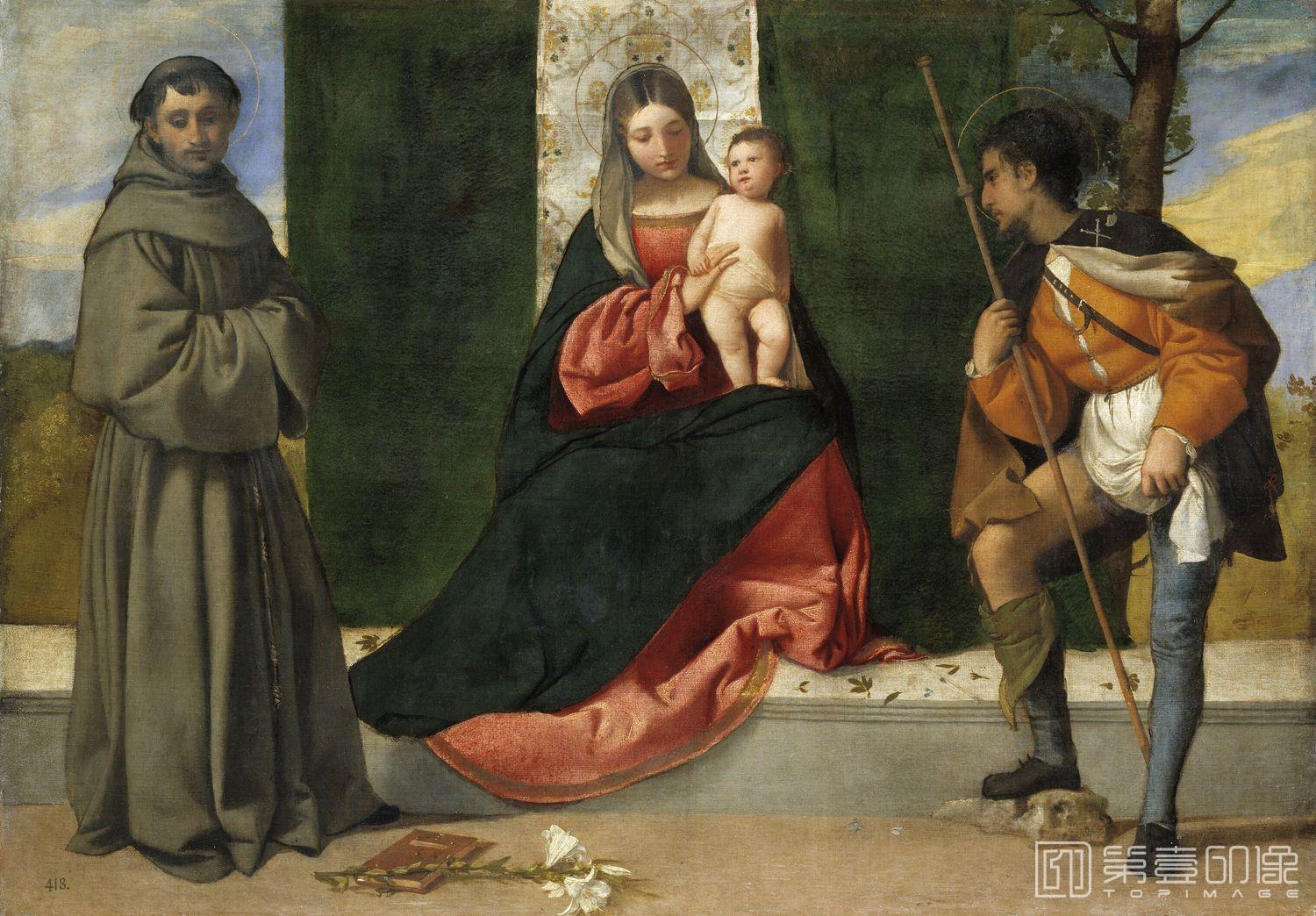 油画-西方-提香-油画-Tiziano Vecellio-104