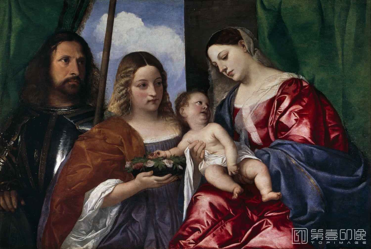 油画-西方-提香-油画-Tiziano Vecellio-105