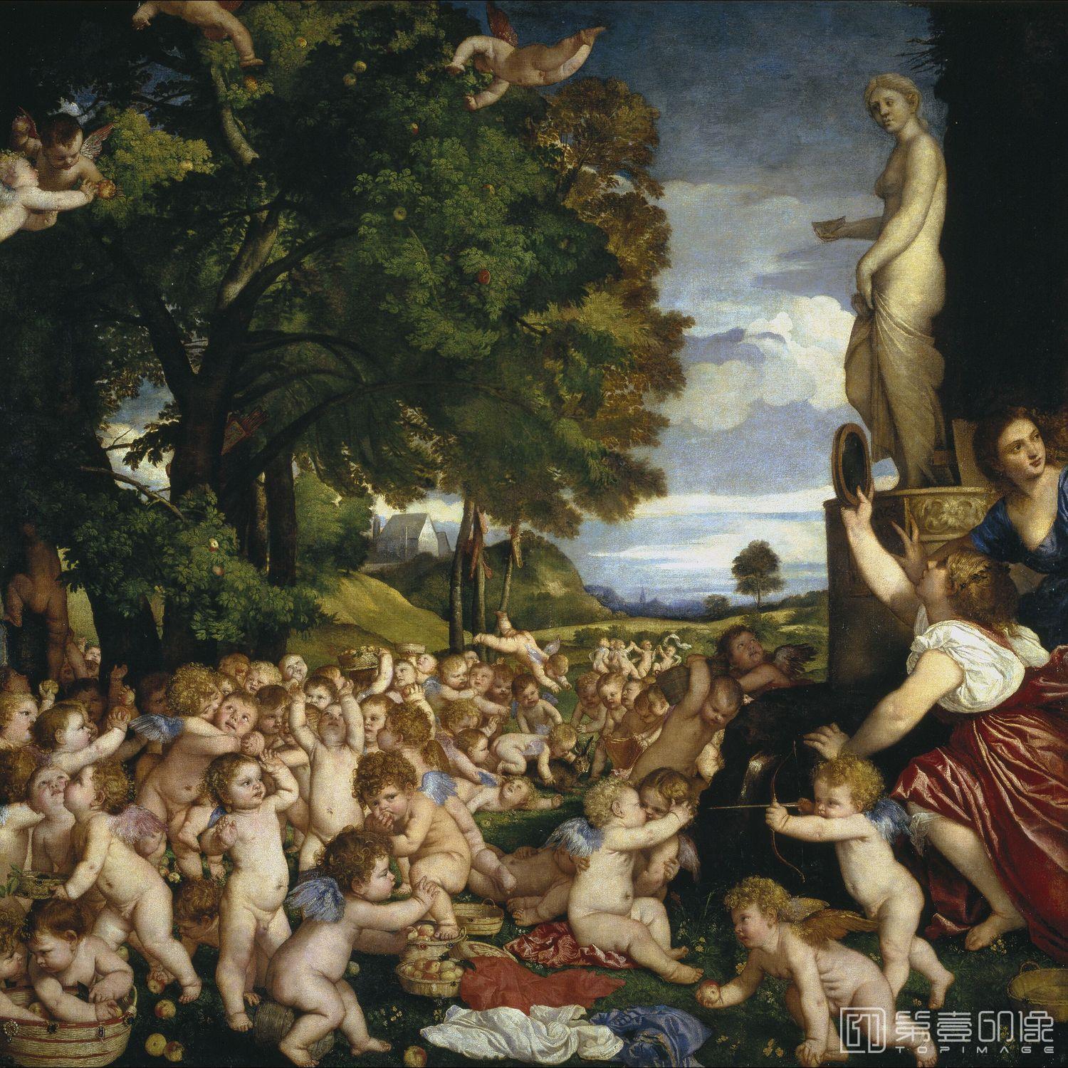 油画-西方-提香-油画-Tiziano Vecellio-107