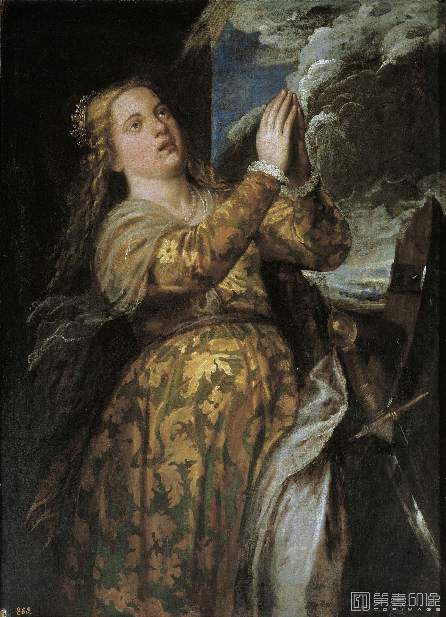 油画-西方-提香-油画-Tiziano Vecellio-110