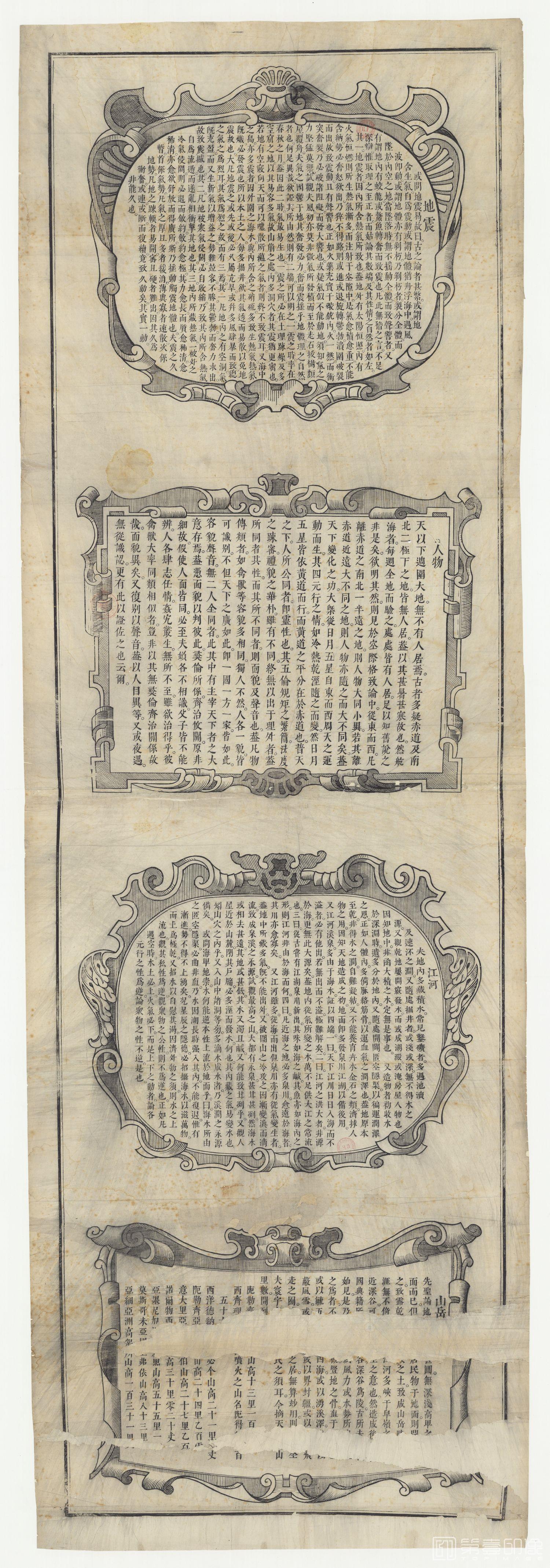 地图-法国图藏-坤舆全图.8.南怀仁绘制.清康熙十三年刊本
