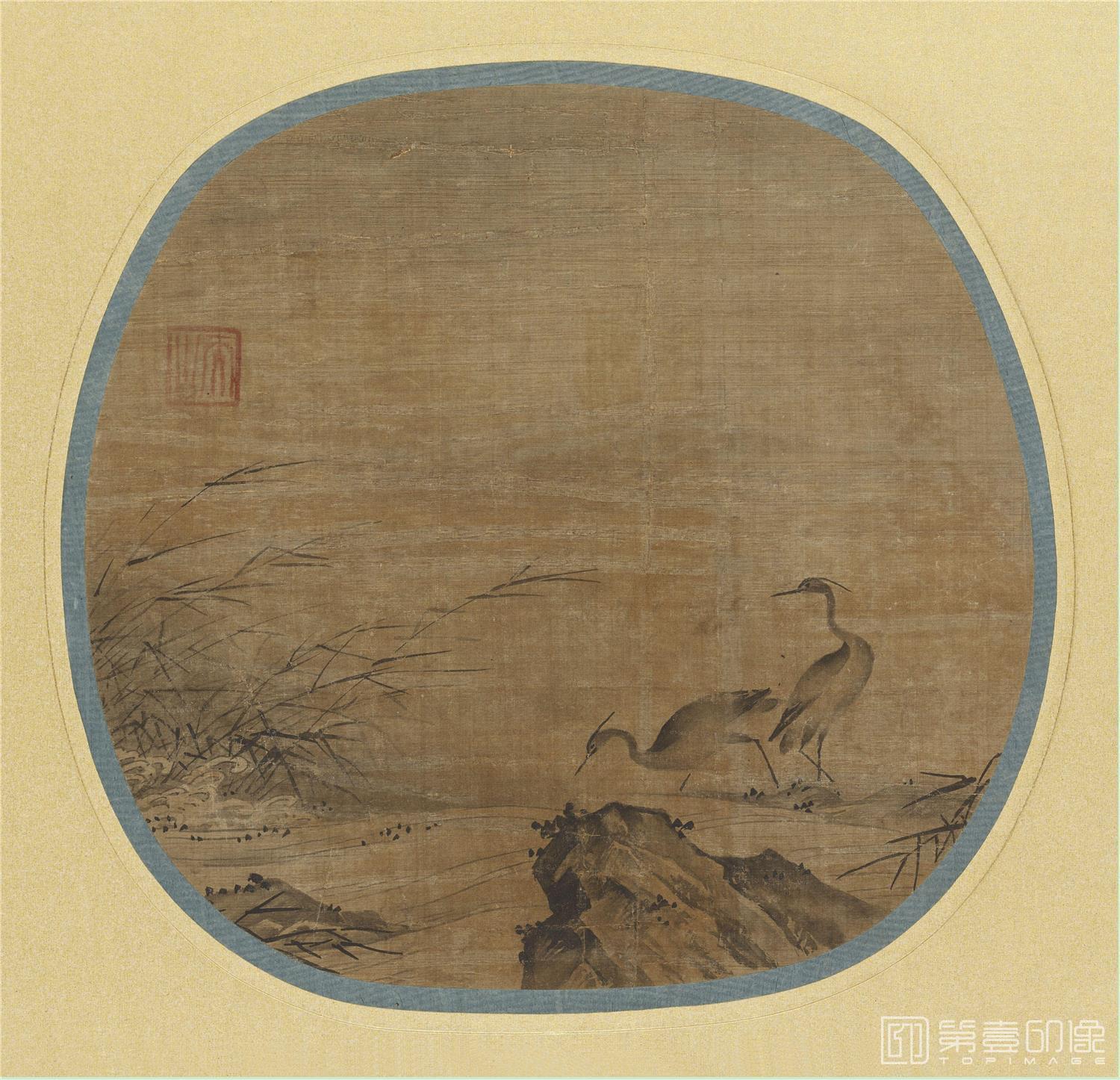 国画-五位图49x51