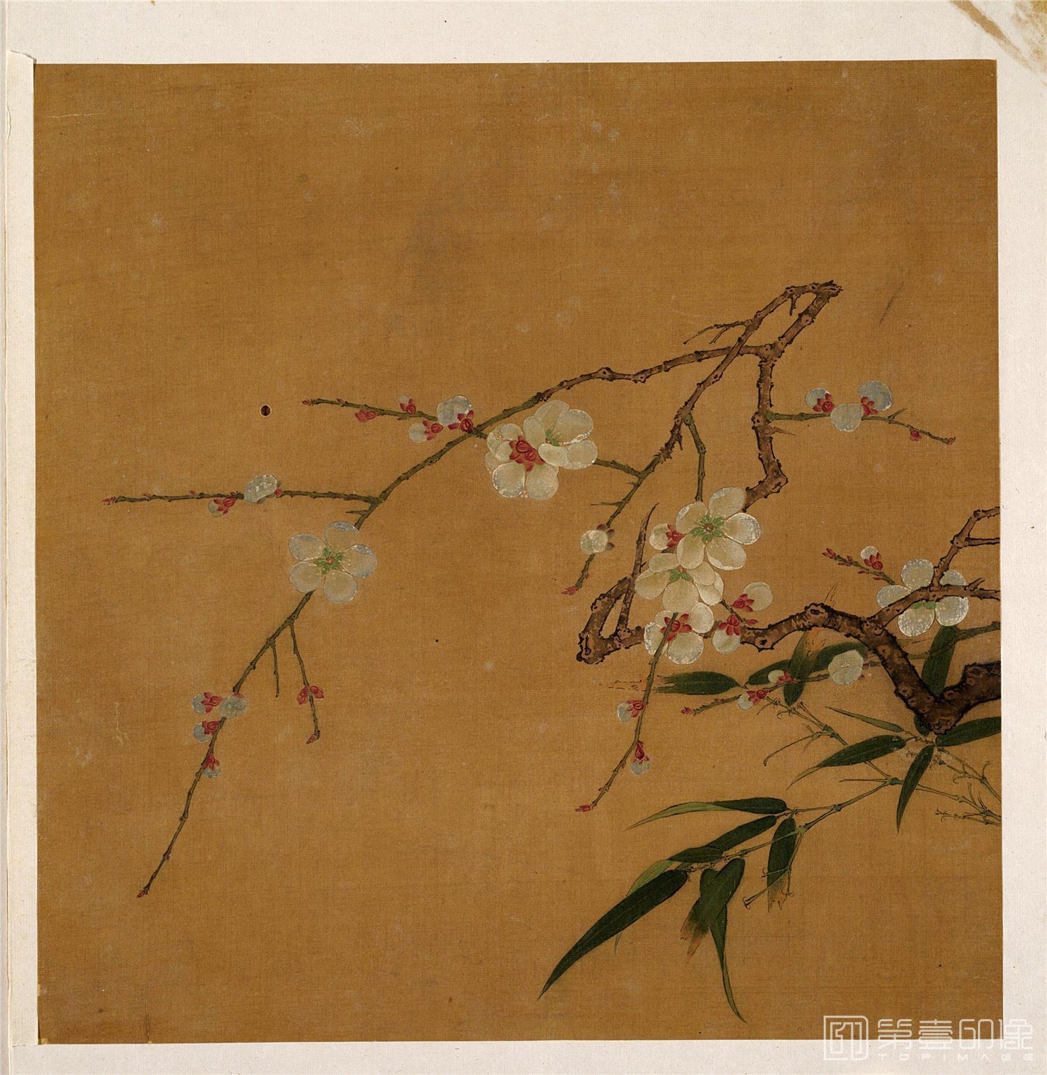 国画-梅竹图页27x27