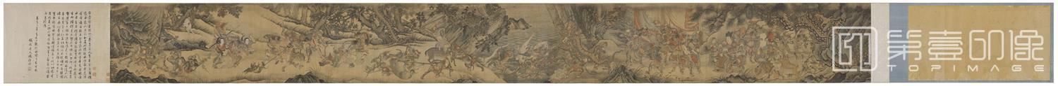国画-搜山图