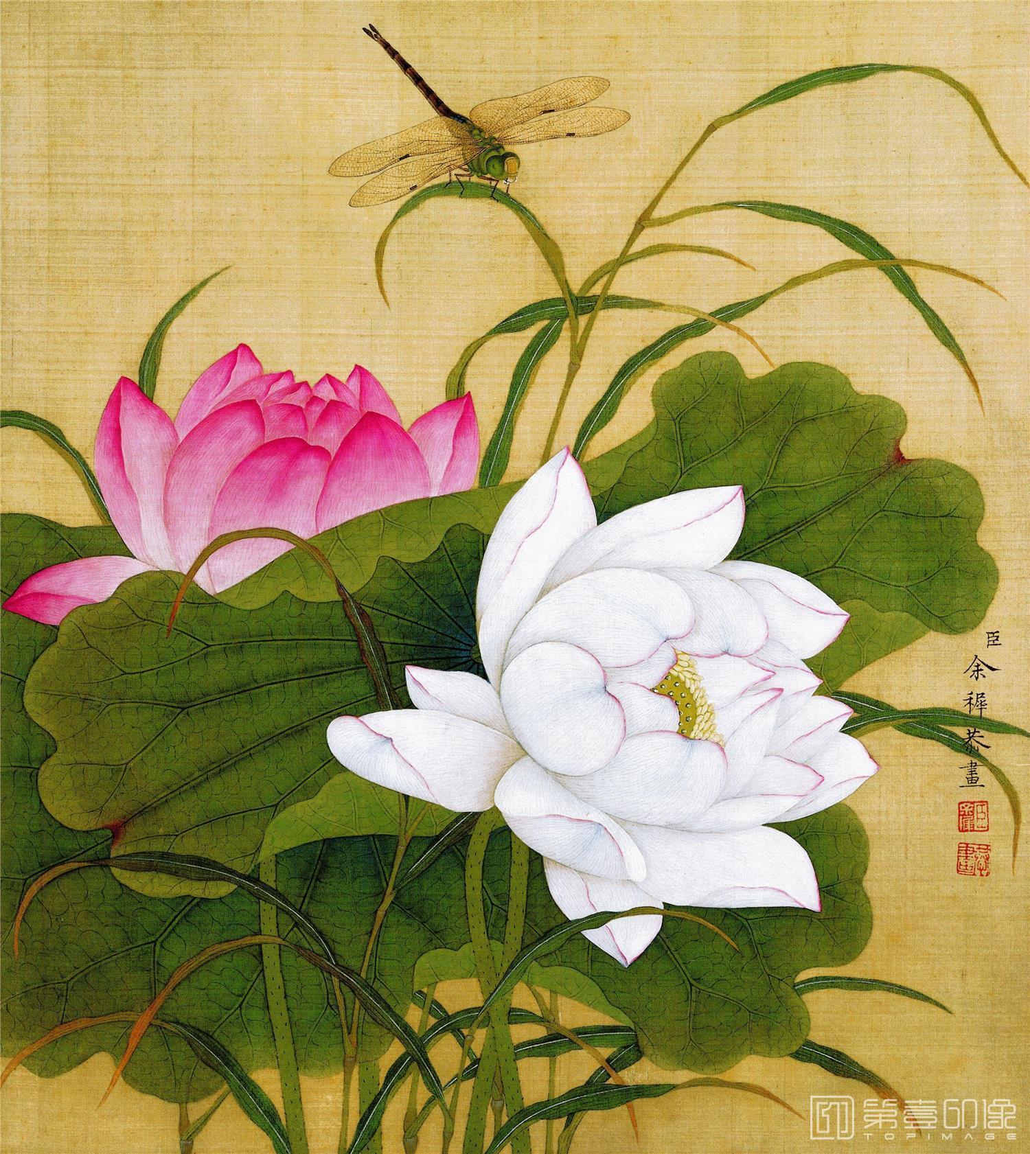 国画-花鸟画十二开 绢本-010
