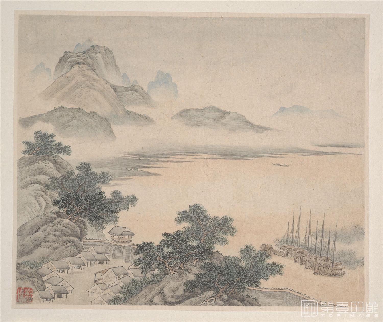 国画-山水册页-012