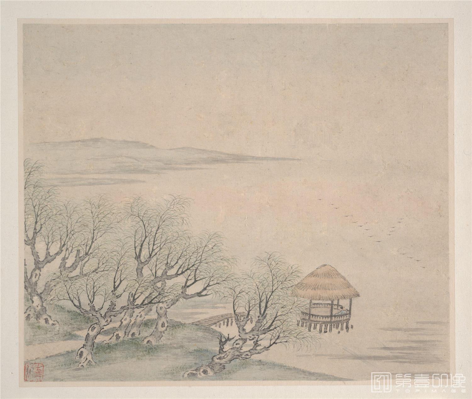 国画-山水册页-014