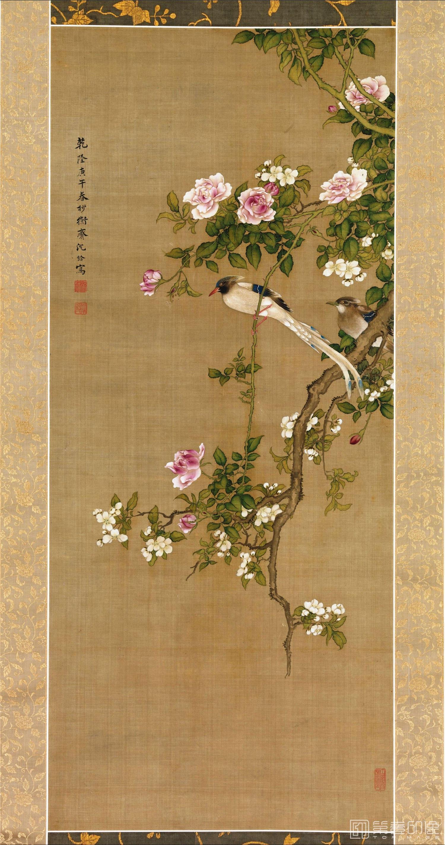 国画-花鸟图81x42