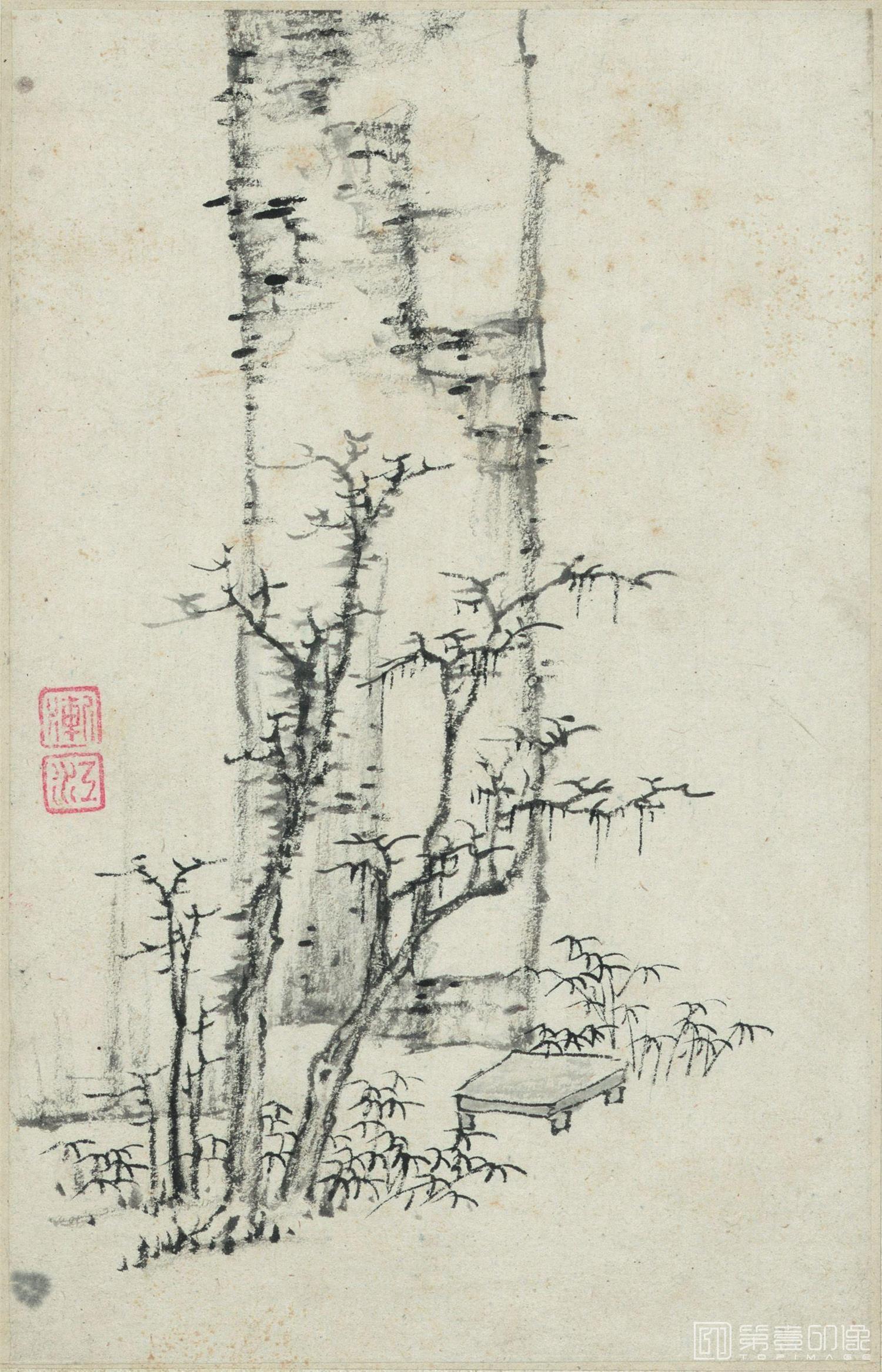 国画-山水册11开-008