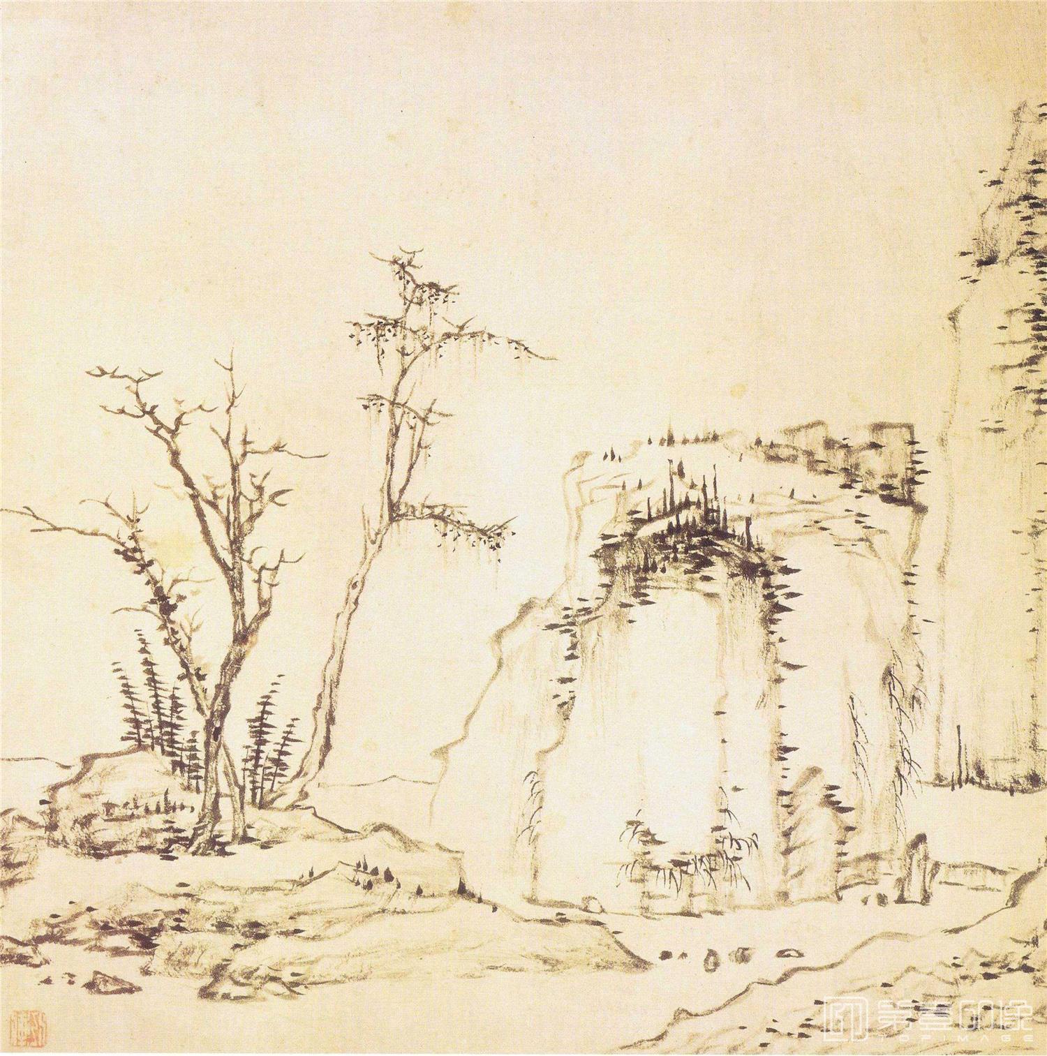 国画-山水册11开-022