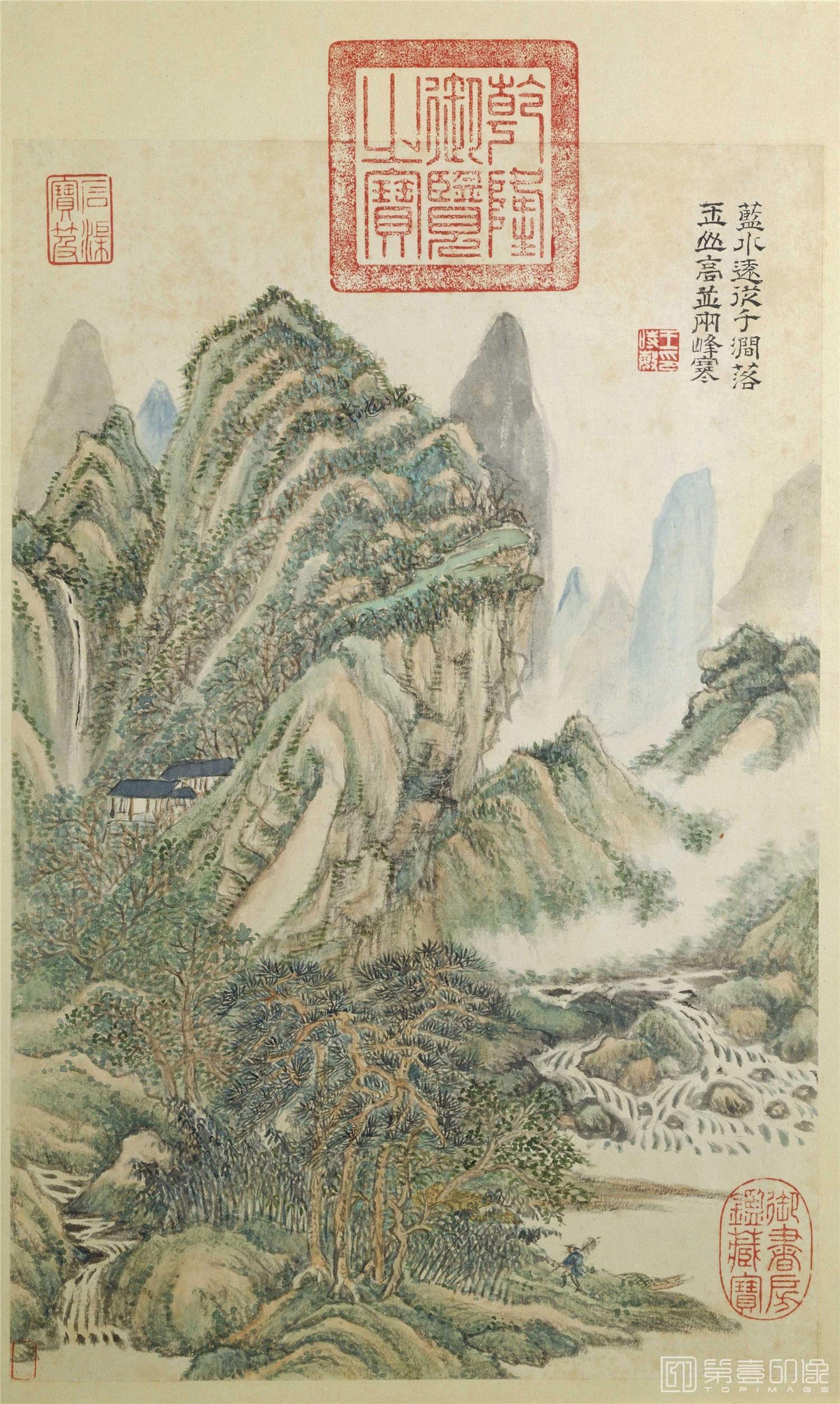 国画-杜甫诗意图册-001