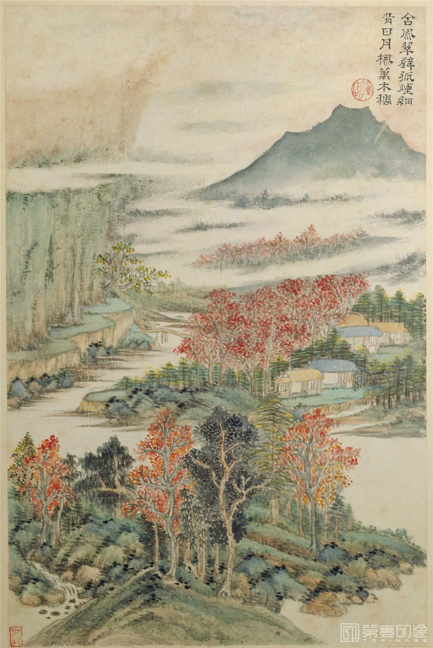 国画-杜甫诗意图册-005