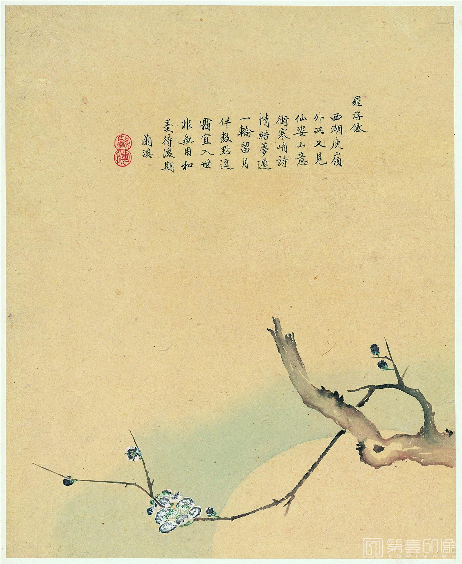 国画-花卉八开-7 纸本 26x32