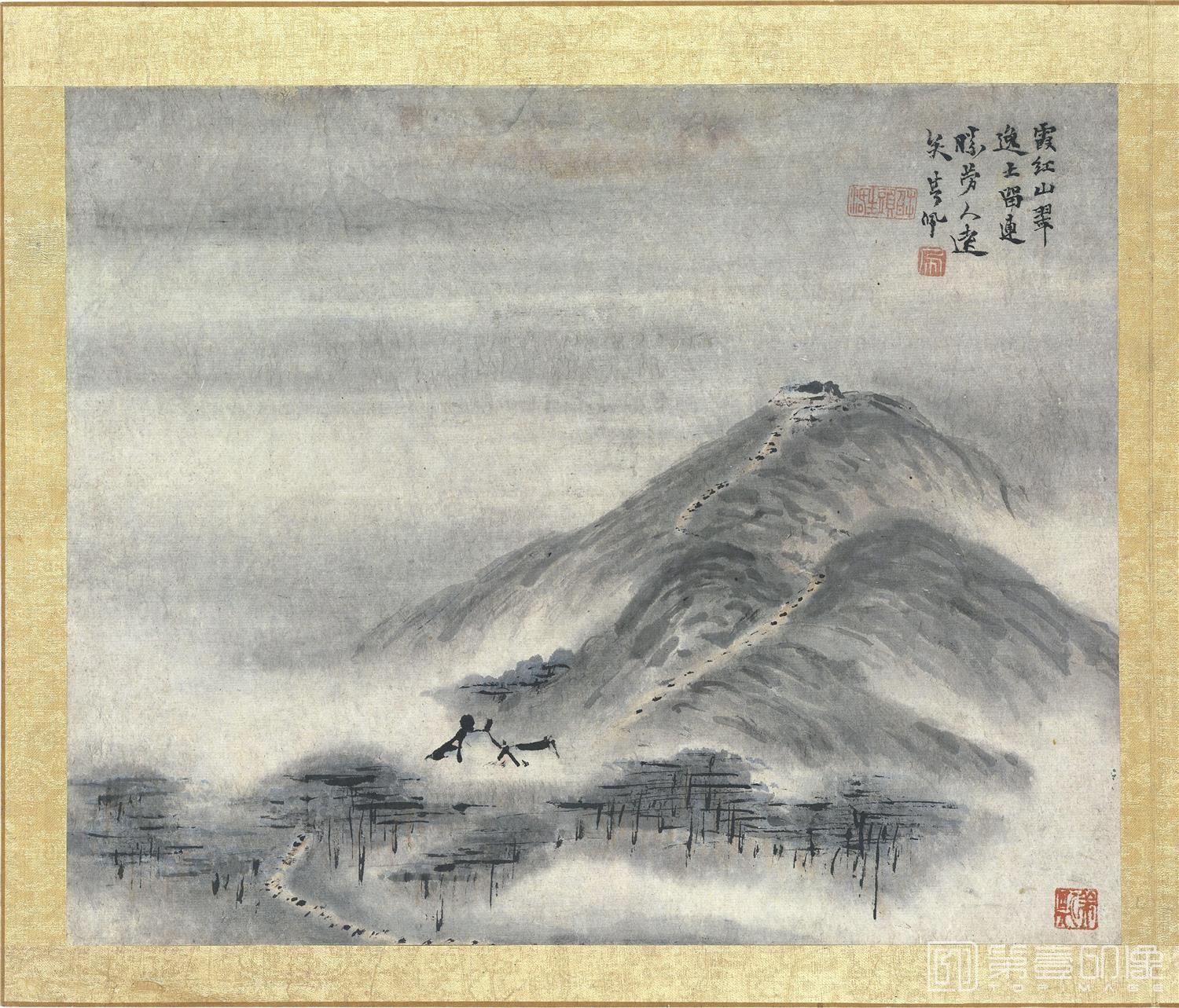 国画-山水册-003