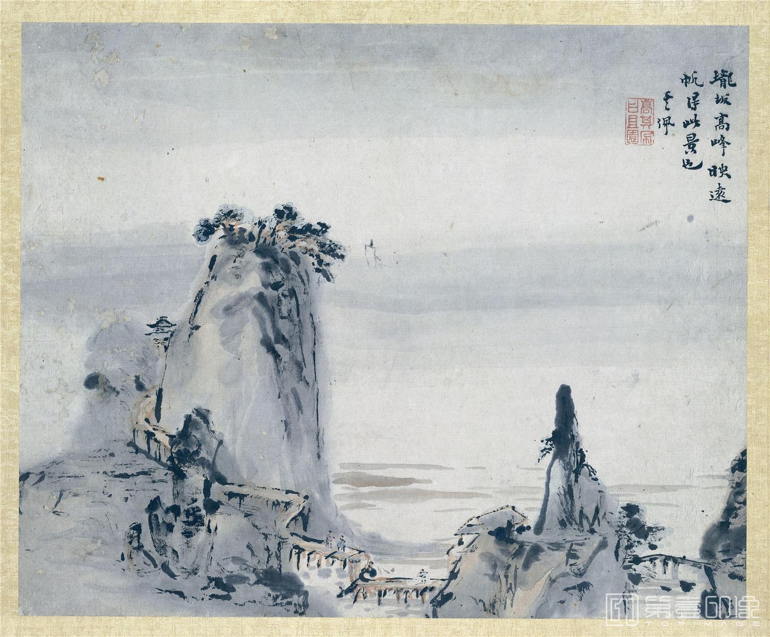 国画-山水册-007