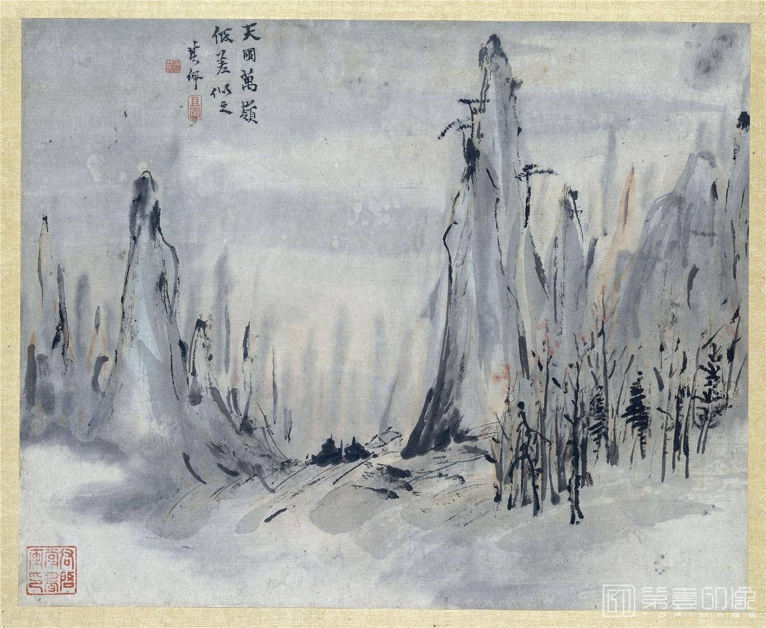 国画-山水册-011