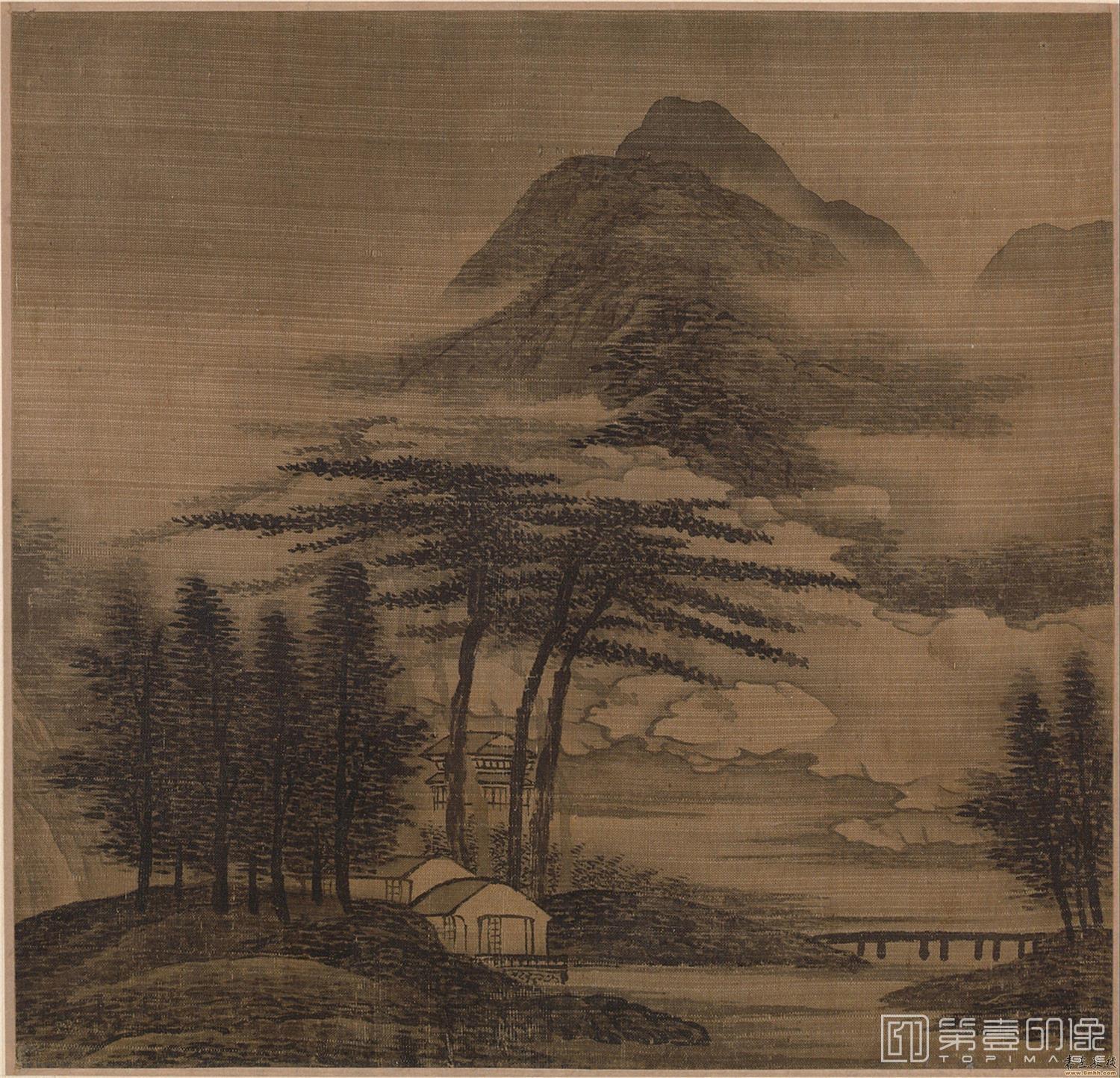 国画-山水册页26x27