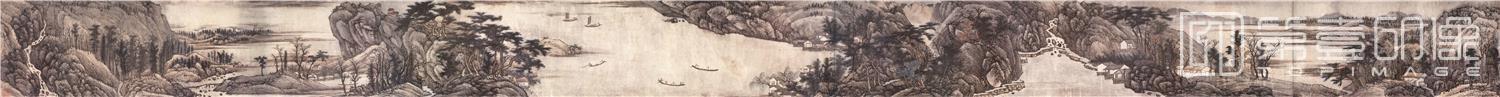 国画-江山无尽图卷29x453