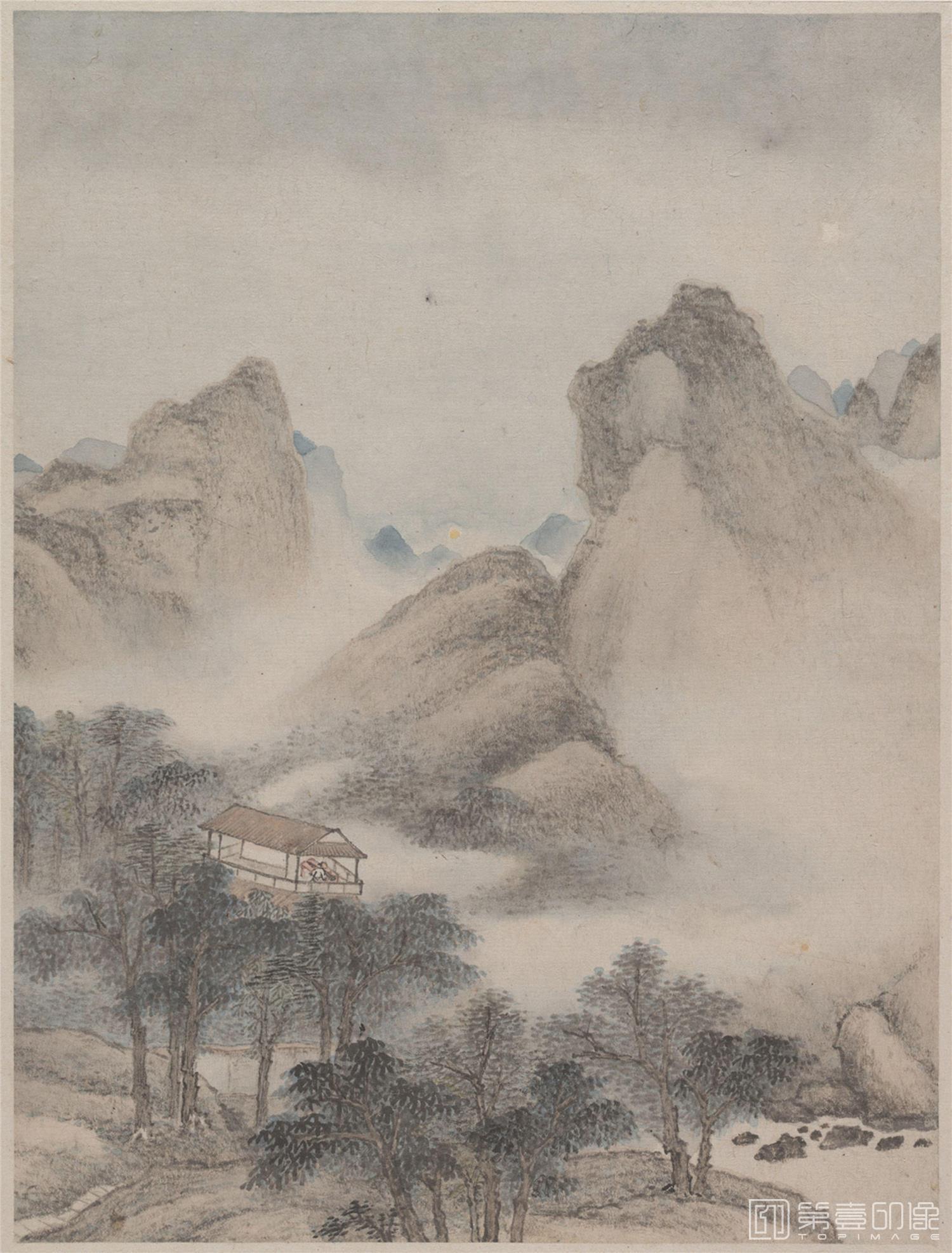 国画-山水册页 大都会-002