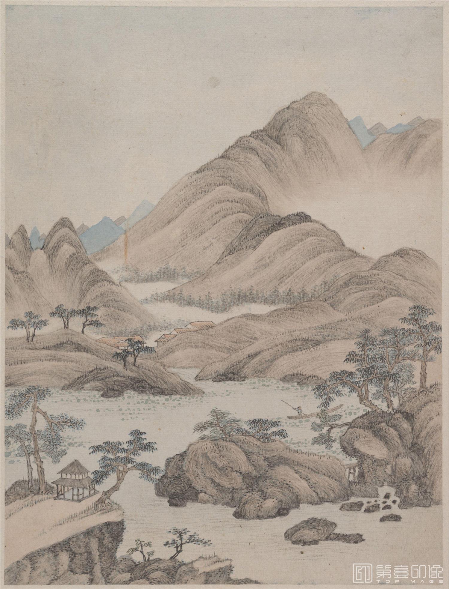 国画-山水册页 大都会-008