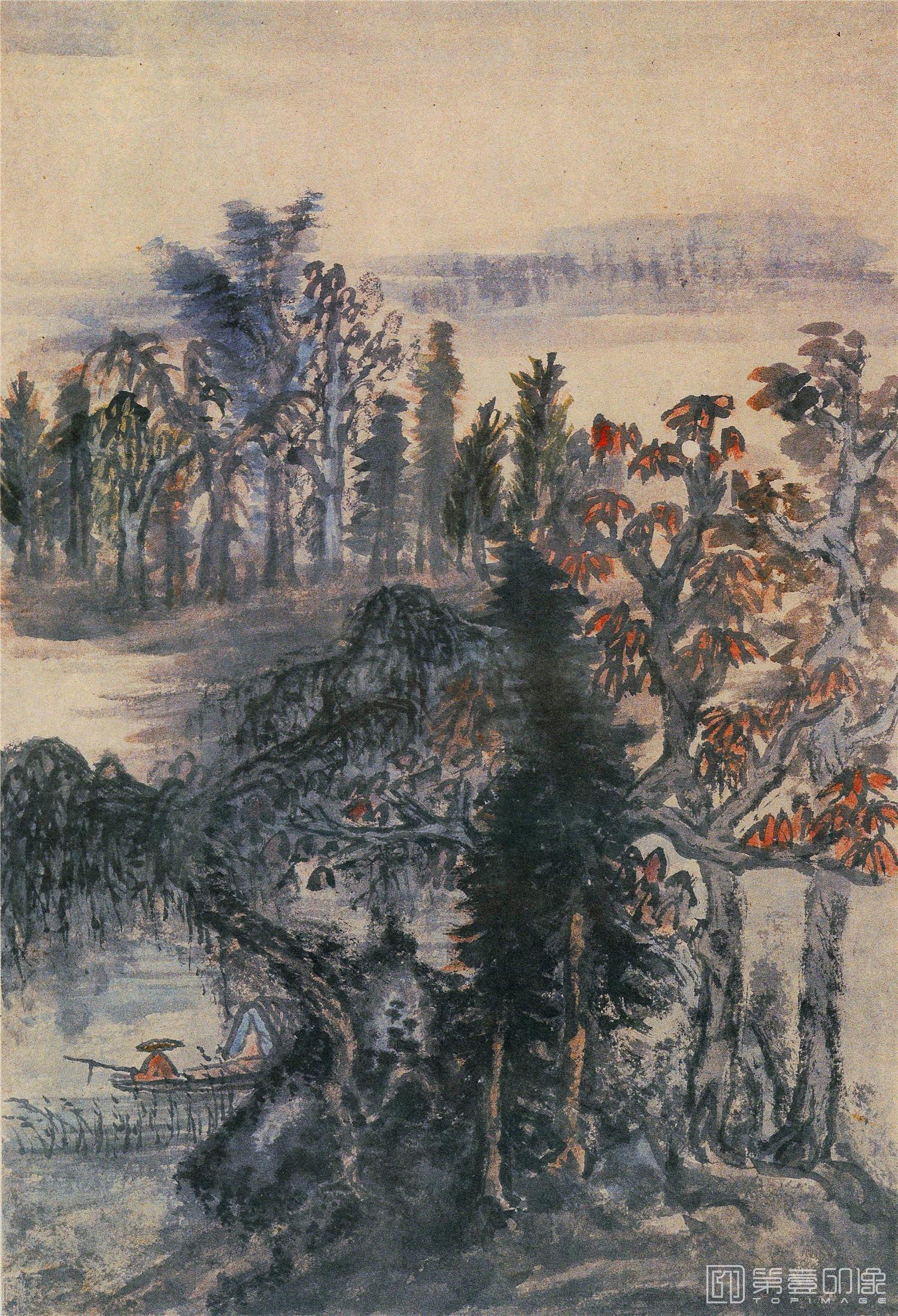 国画-山水册-012