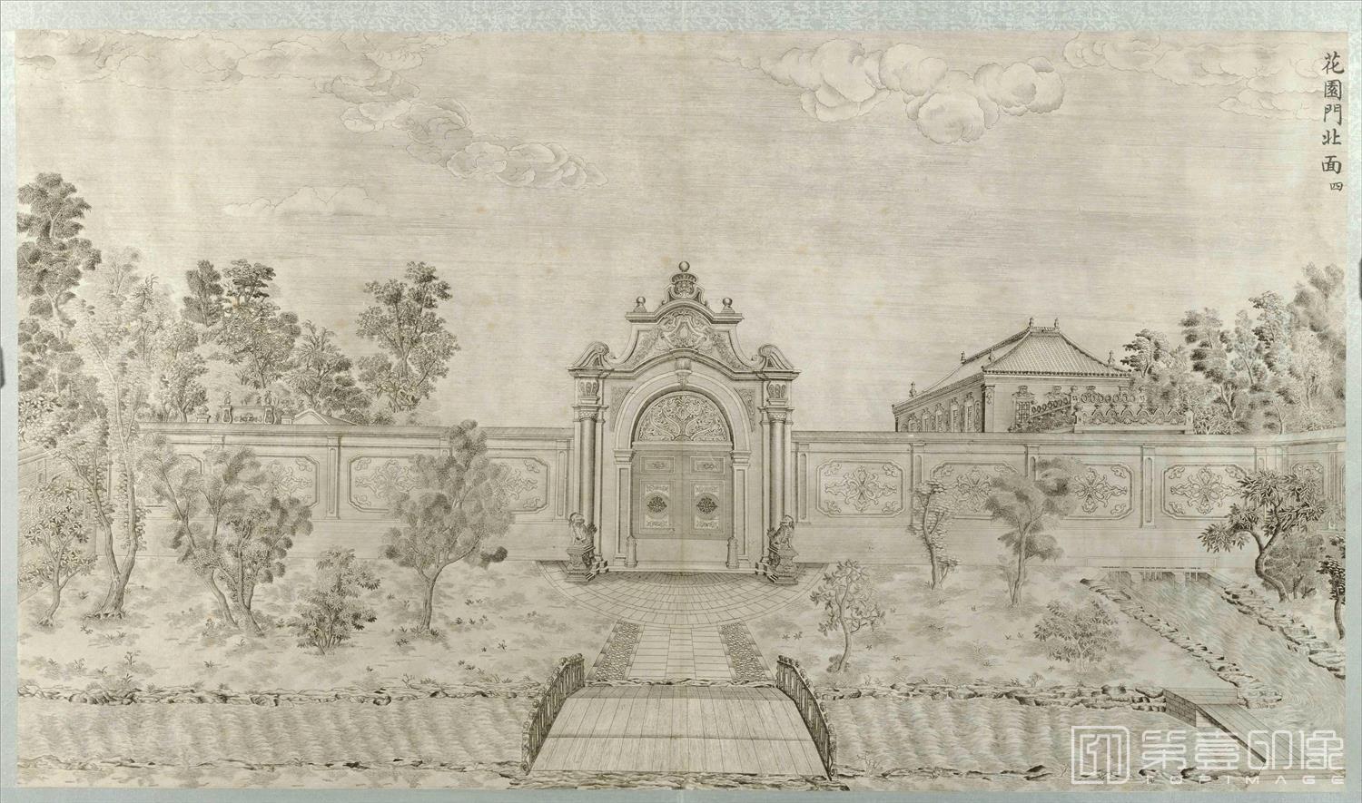 国画-圆明园铜版画-004