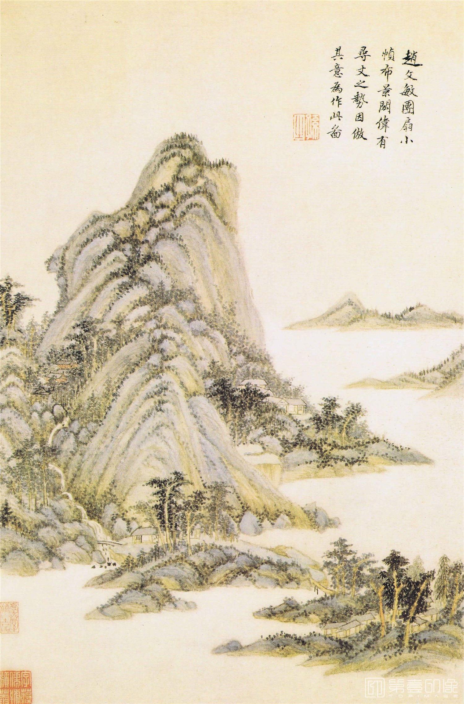 国画-仿赵文敏