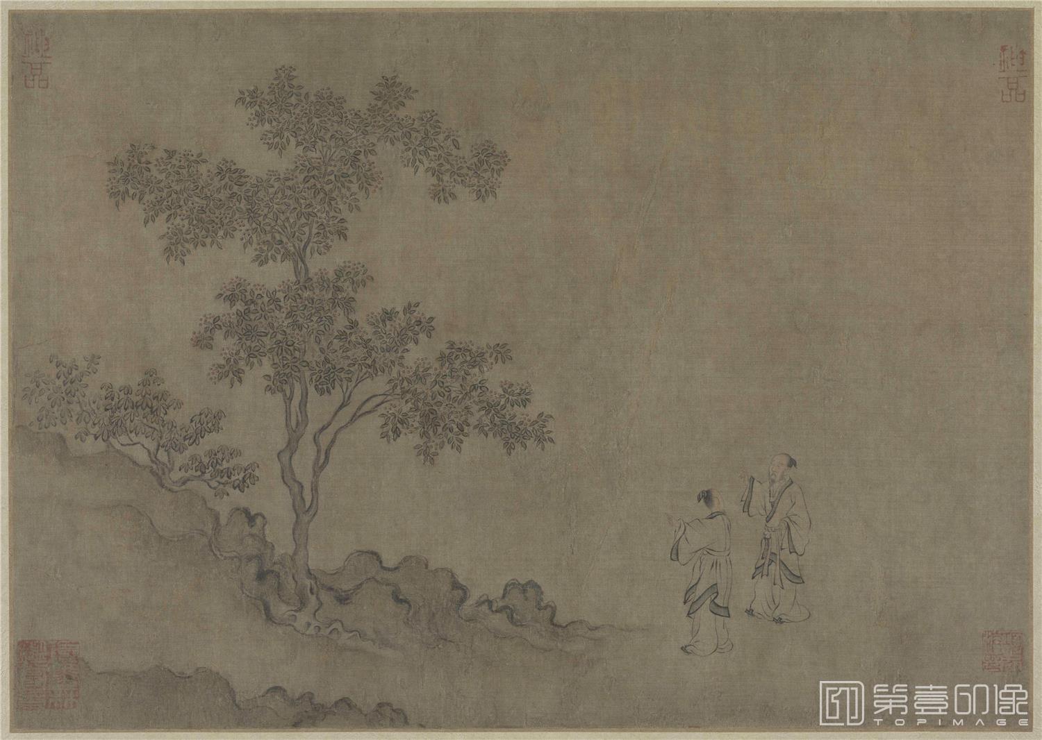 国画-赵构书唐风册-007