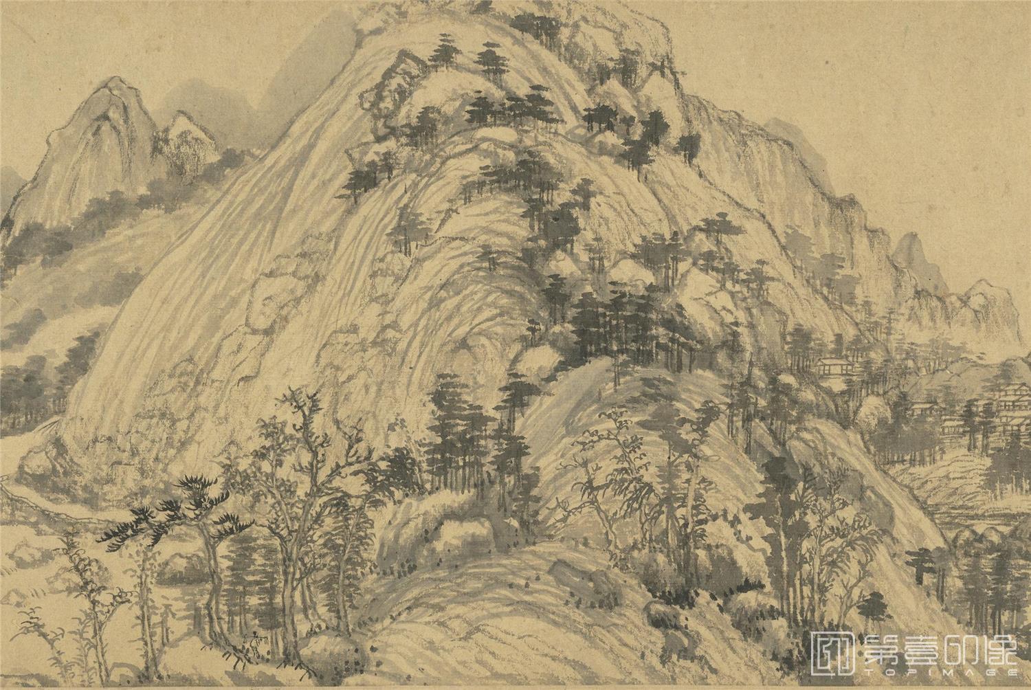 国画-富春山居图 卷-0015
