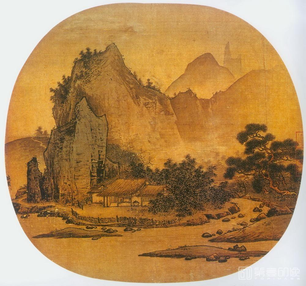 国画-山居图