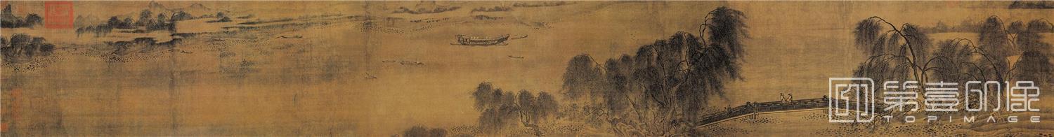 国画-荷香消夏图