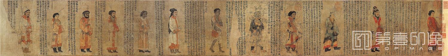 国画-职贡图