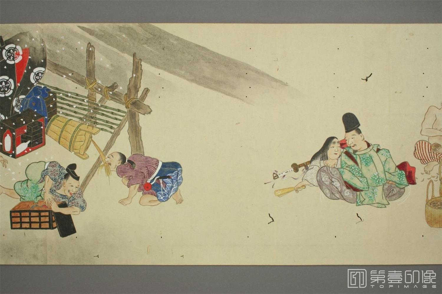 水彩画-屁合战绘卷-0028