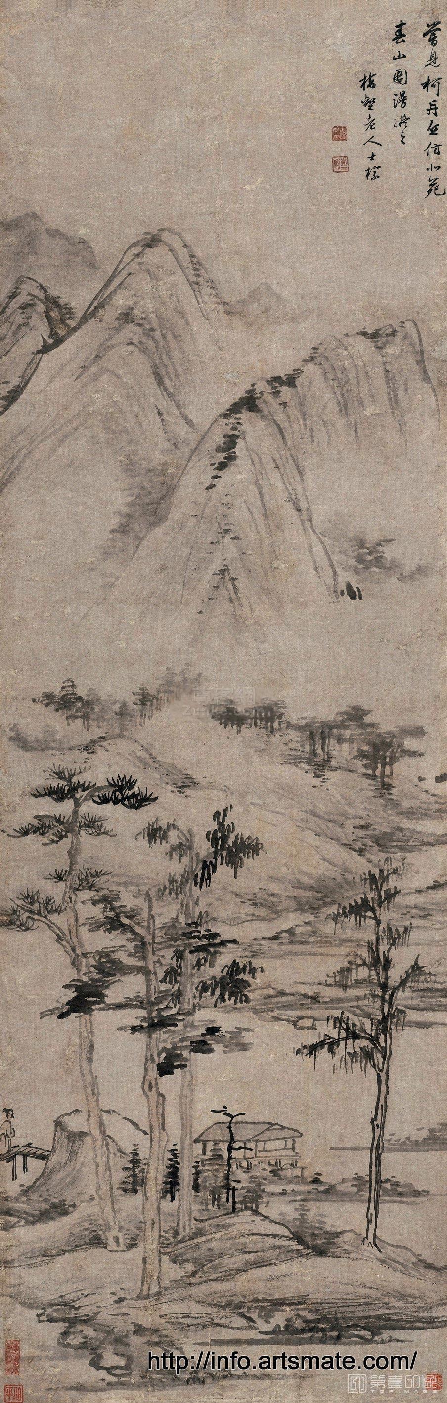 国画-春山图