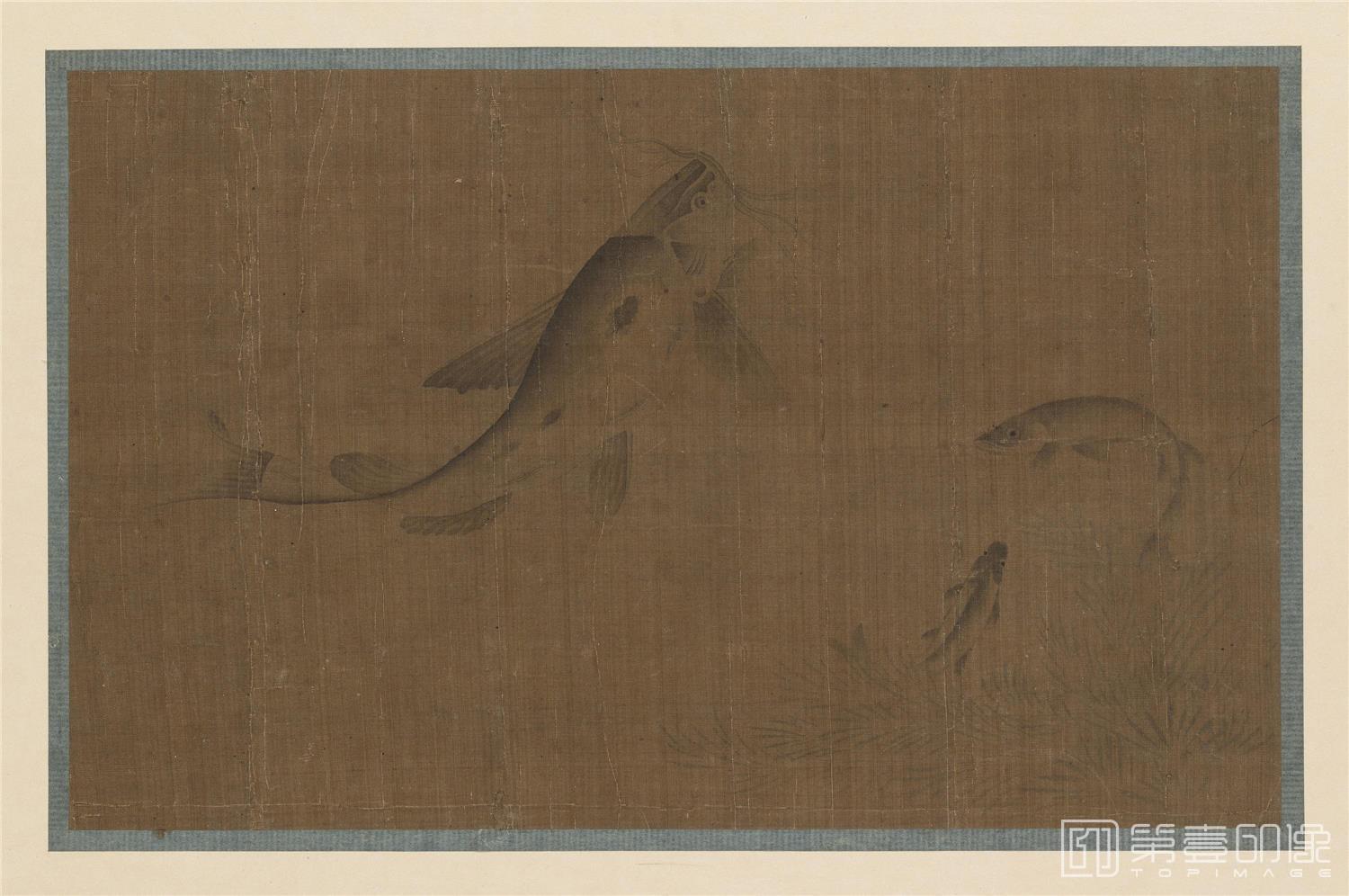 国画-鱼图19.4×31