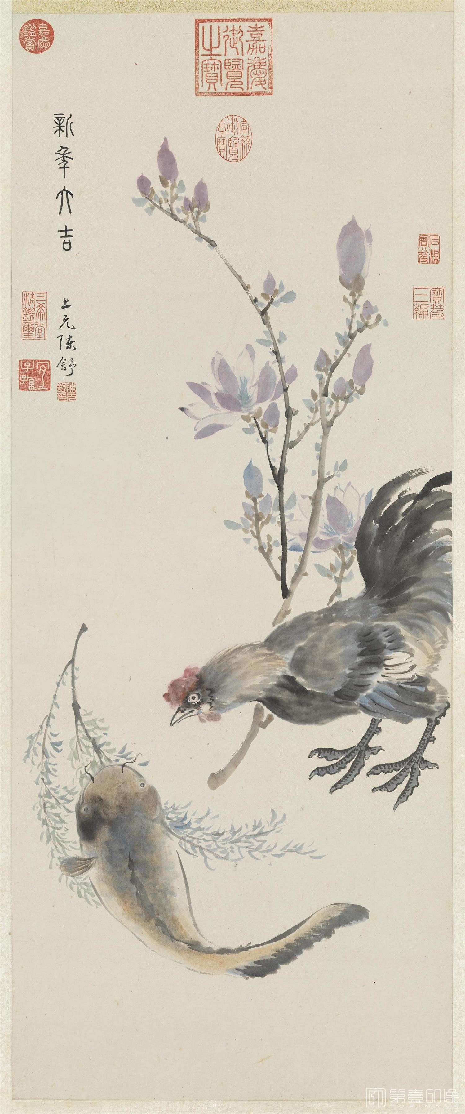 国画-新年大吉 轴