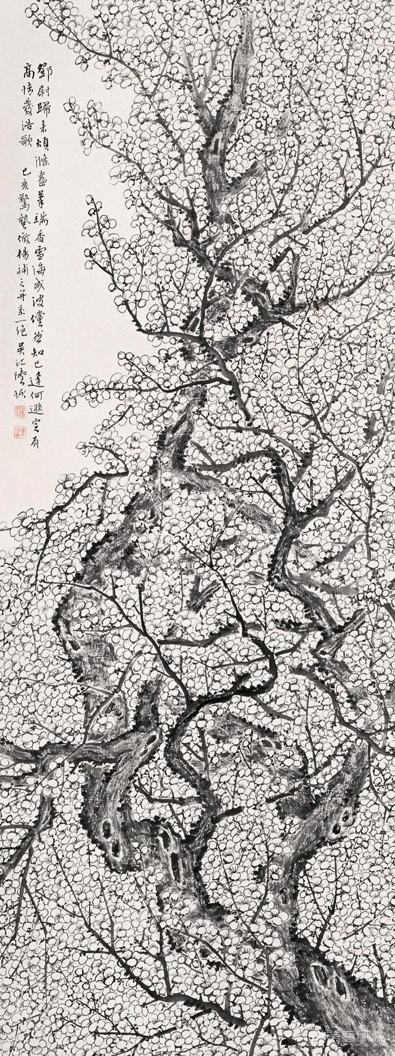 国画-香雪海