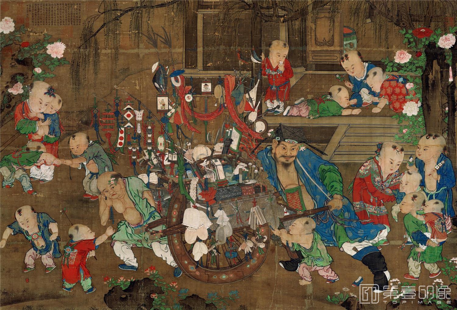 壁画-货郎图-0002