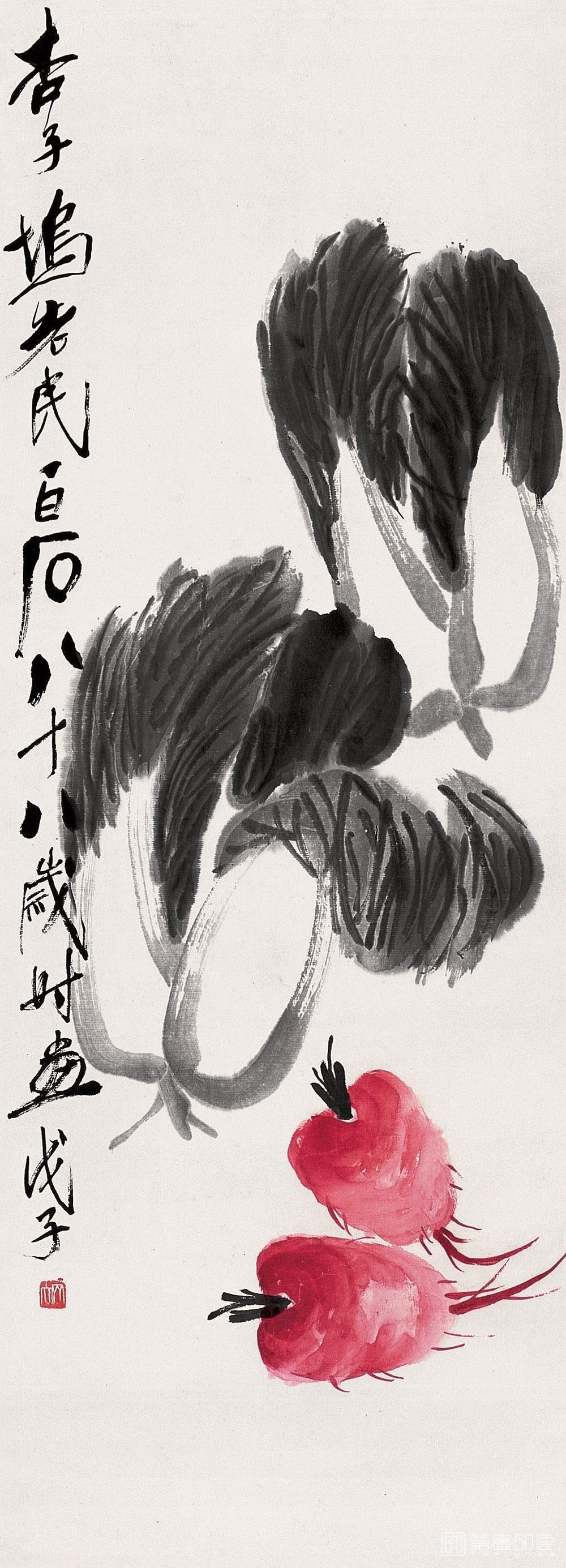 水彩画-